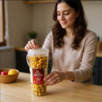 Premium Peri Peri Flavour Makhana [Foxnuts]- 90 grams